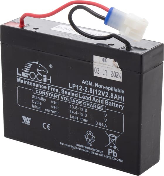 Batterie 12V 2.8Ah · réf. 580764901
