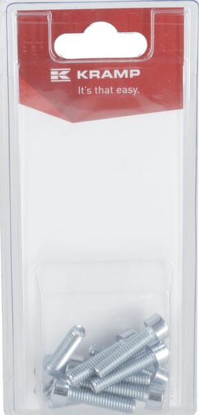 Vis à tête cylindrique M6 x 25 mm, 8,8 (10) — réf. KR912625P10B