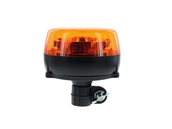Gyrophare LED, 11W, 9-32V, ambre, montage sur poteau flexible, rotatif, Ø140mmx142mm, CL3, ATLAS — réf. 212400