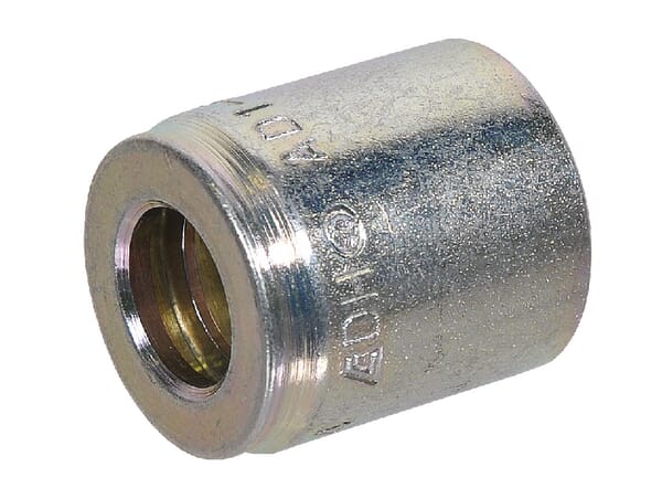 Jupe à sertir Ø22x24,7mm DN6 acier / zingué Alfagomma · réf. SFAD106