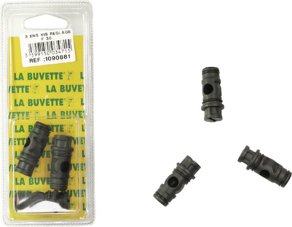 Coque 3 ens. vis réglage F30 — réf. BU1090881