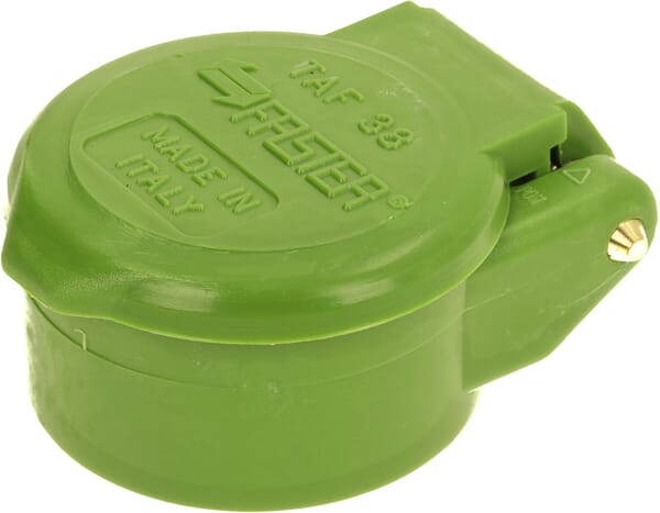 Couvercle vert femelle NV 3/8 · réf. TAF38V