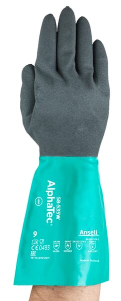 Gants AlphaTec® 58-535W taille 10 · réf. 58535W100