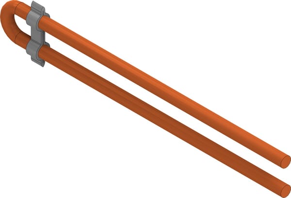 Clapet en caoutchouc 223x33x8mm · réf. 40013135