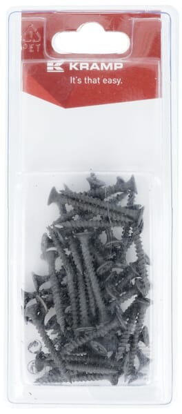 Vis pour plaques de plâtre 3,3 x 35 mm (50) — réf. KRGPS3535P50B