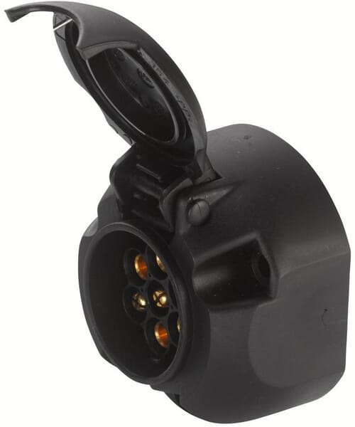 Prise K 18 7 pôles DIN/ISO 1724 bronze d’étain — réf. 8JB001943001