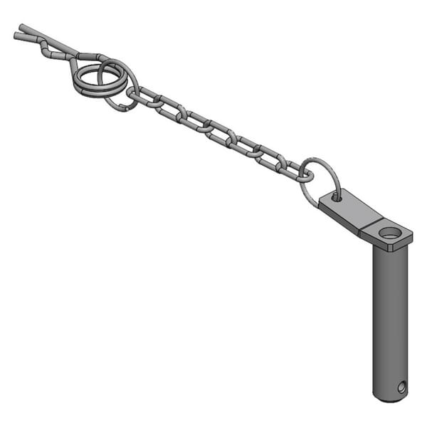 Axe avec chaîne 20x102 mm · réf. 004424750
