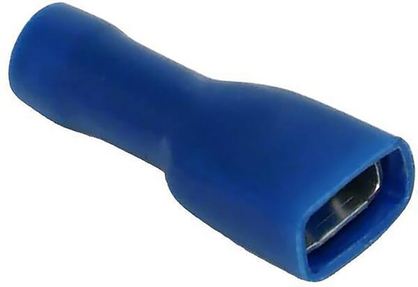 Cosse Fem Elect.Bleu Enrob 6.4mm (x50) · réf. VLC2432