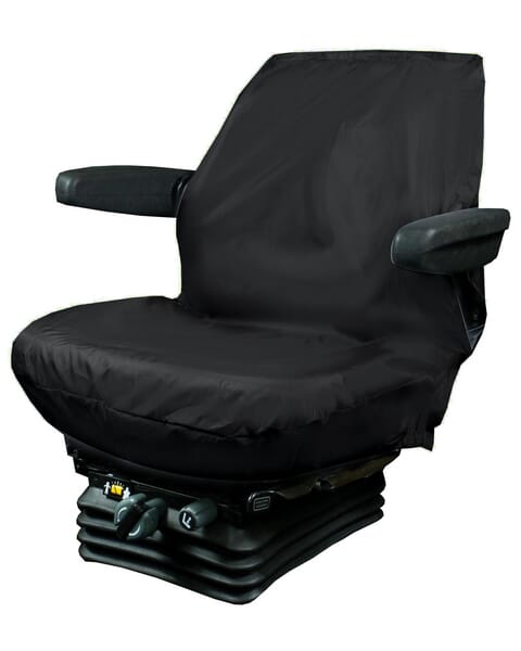 Housse pour siège de tracteur standard noire — réf. SC60101