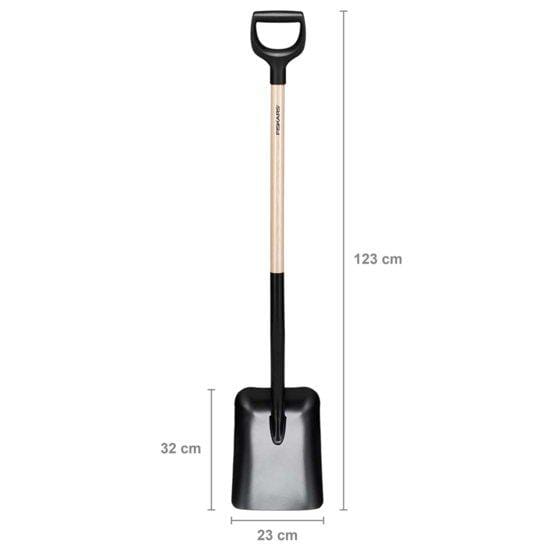 Pelle Solid™ manche en D vue 3