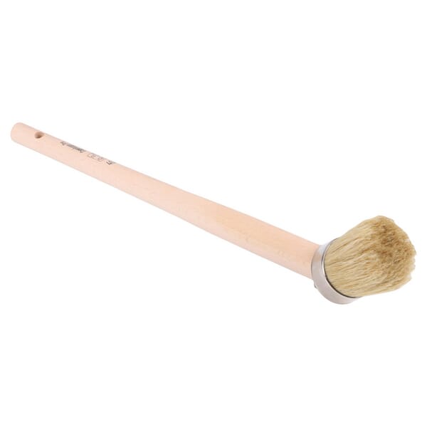 Brosse avec manche, poils de porc blancs 40 — réf. CP2312840