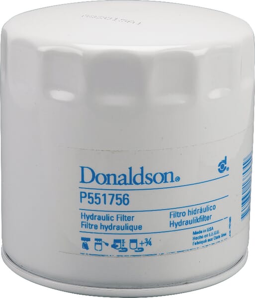 Filtre hydraulique Donaldson — réf. P551756