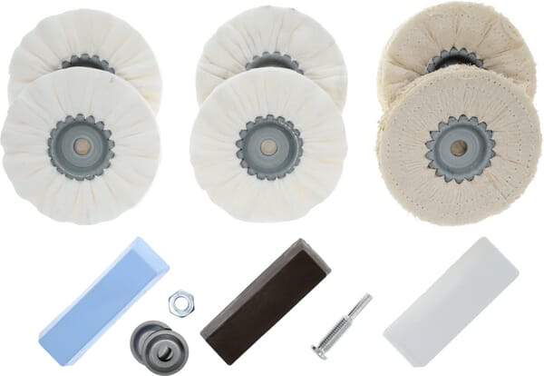 Kit de polissage, 10 pièces. · réf. 8603600010
