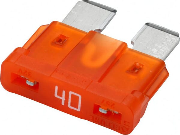 Fusible lame standard 32V 40A longueur 18,6mm orange pack 50x Hella · réf. 8JS711683031