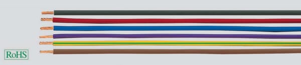 Kabel, žlutý 1x0,5 mm²