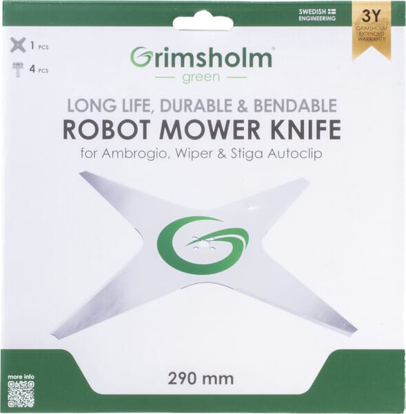 Lame robot 4 dents Stiga 29cm — réf. FGP123