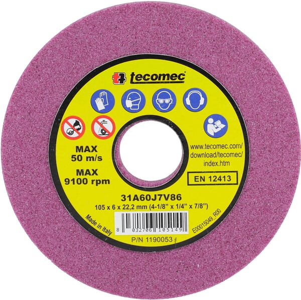 Brusný kotouč 105 x 22,2 x 6 mm