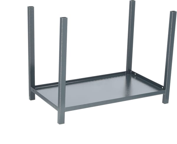 Středový modul, 1 police s pohyblivými přepážkami (dno k polici 50 mm)