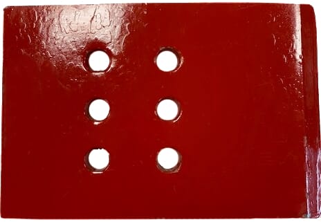 Plaque d'extension de soc avec boulons — réf. A133097232