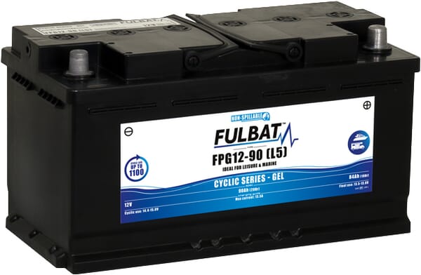 Batterie GEL 12 V 90 Ah · réf. FPG1290L5