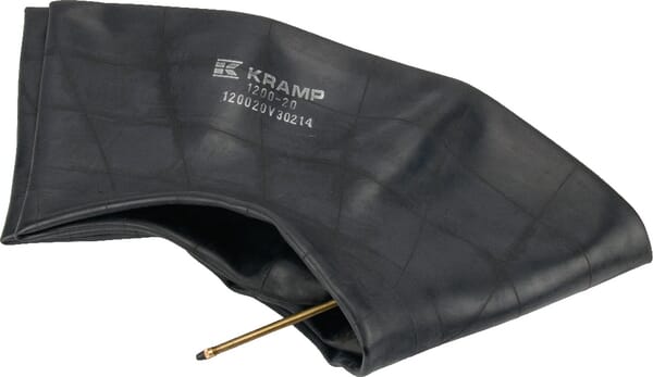 Chambre à air pour jante Ø 20", 12.00-20, valve coudée, Kramp — réf. 120020V30214
