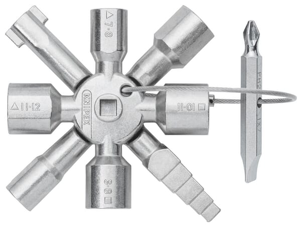 TwinKey clé multif. Knipex vue 8
