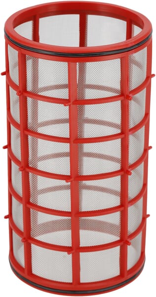 Cartouche filtrante 32 mesh rouge avec joints toriques · réf. K00100025