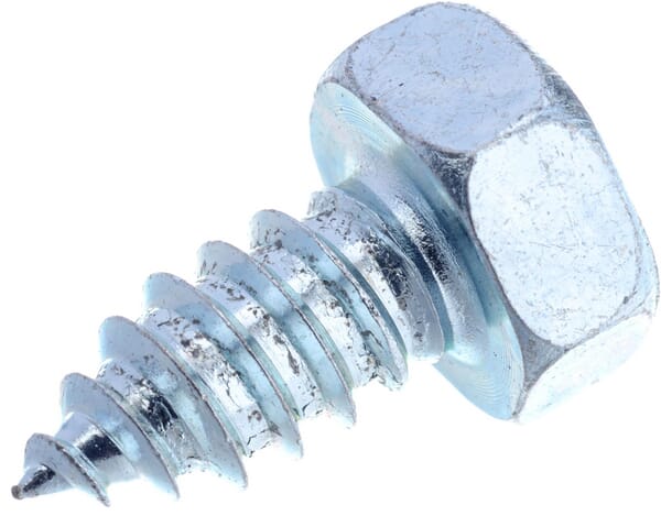 Vis auto-perforante 8x16mm,tête hexagonale de 13 mm, DIN 7976 Kramp — réf. 7976C816P200