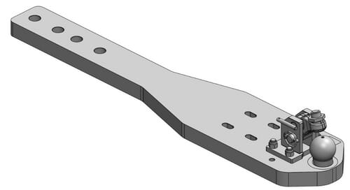Barre inférieur K80 — réf. 009605996A02