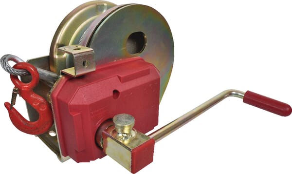 Bezpečnostní lanové navijáky se značkou GS