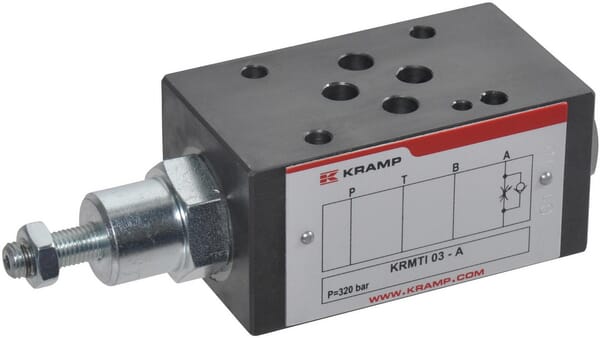 Clapet antiretour étrangl. NG6 vue 2
