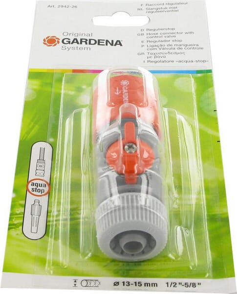 Raccord régulateur 13mm / 15mm (1/2" et 5/8") · réf. GA2942