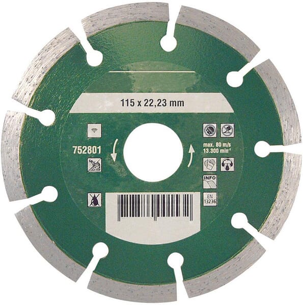 Disque diamant Uni 115mm — réf. 752801