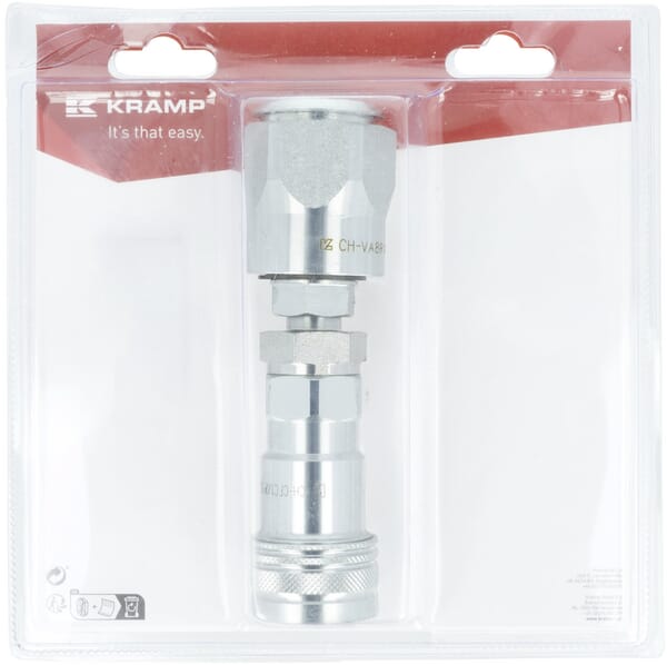 Adaptateur à dégagement rapide FR/ ISO 1/2" (1) — réf. KRVPWP01B