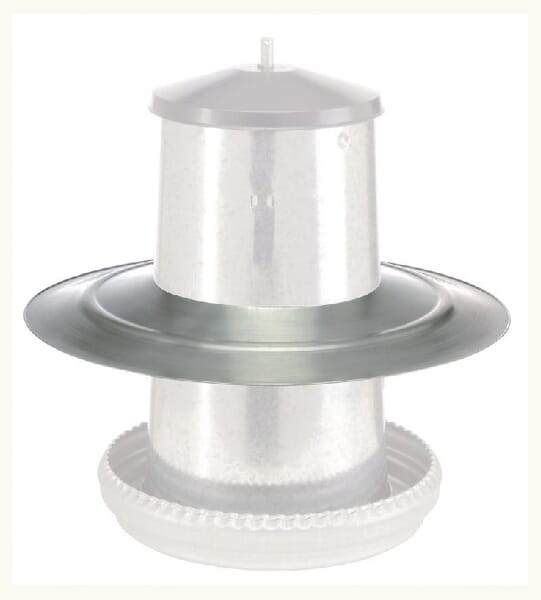 Násada proti dešti pro krmítka pro drůbež