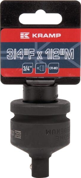 Adaptateur clé à chocs 3/4" x 1/2" — réf. 1803426400KR
