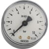 Plastic pressure gauge rear connection, 50 mm