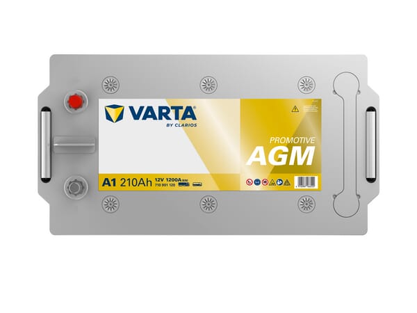 Käynnistysakku Varta 12V 210Ah 1200A - Auton Akut ja Ajoneuvoakut - 710901120 - 3