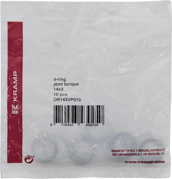 Joint torique 14x3 75 shore Viton 10x  — réf. OR143VP010