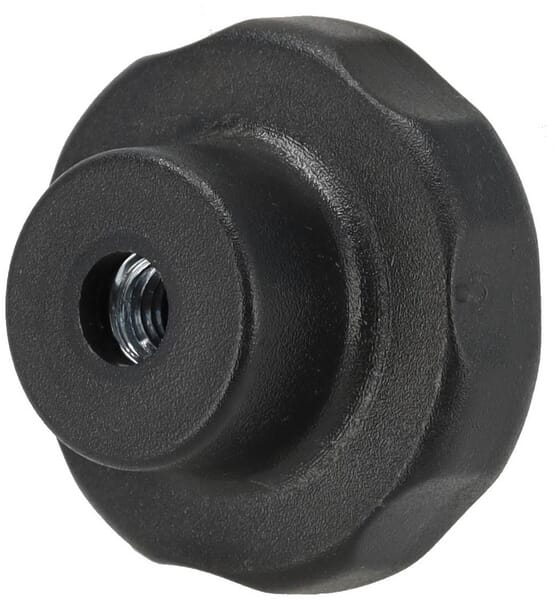 Ecrou étoile 6mm PVC · réf. 468382