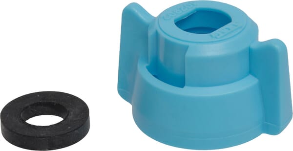 Ecrou de buse 10 mm bleu clair · réf. 40290211P025