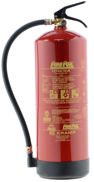 Extincteur à poudre ABC 9kg · réf. 101092FRFIR