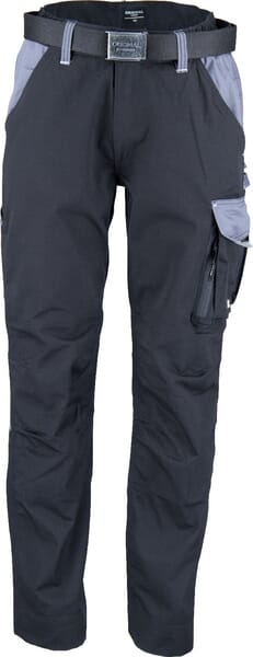 Pracovní kalhoty, unisex, černé/šedé, vel. L, Kramp Original