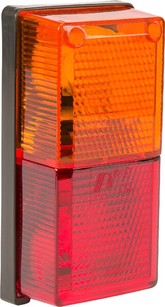 Feu arrière rectangle universel câblé — réf. LA45032