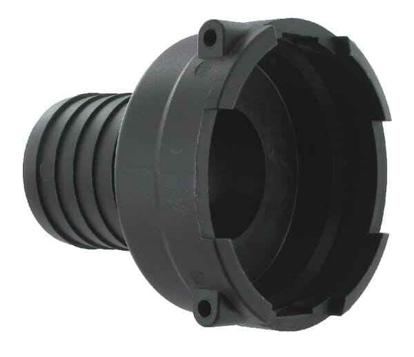Raccord de tuyau droit 60 mm avec connexion femelle T9 · réf. 1090960