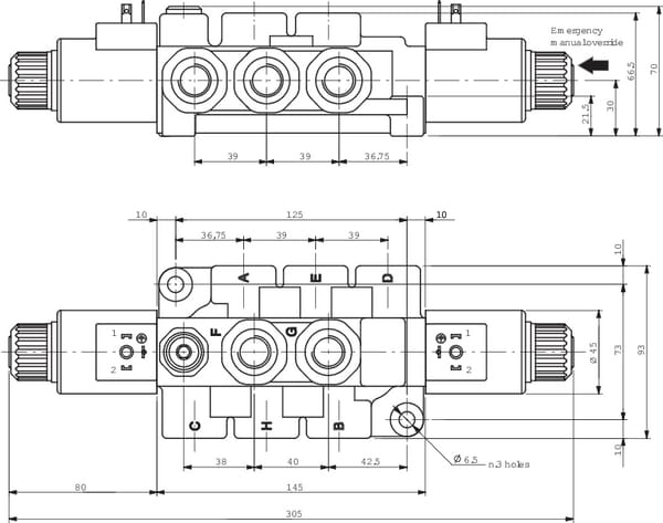 Vanne électrique 8/3 12DC DFE-052-8B-G06-1 vue 5