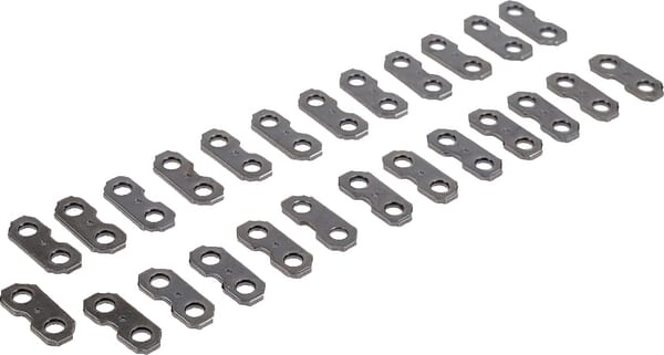 Maillon attache rapide femelle 3/8" 1,3mm (x 25) · réf. P23837