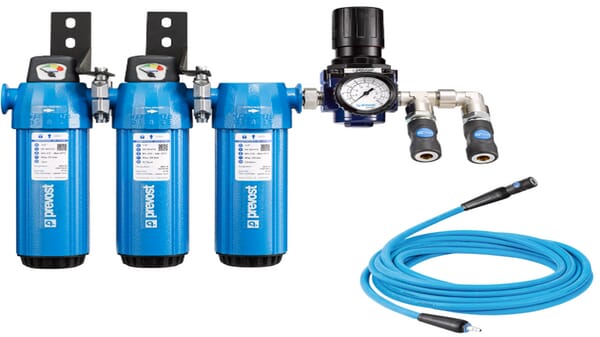 Kit de filtration 1/2 + rallonge de tuyau antistatique — réf. FHKMSCR55IS