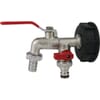 IBC Adapters with double ball outlet valve