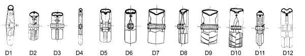 Roue semi-pneumatique 280x65/LB/50S/MM vue 2